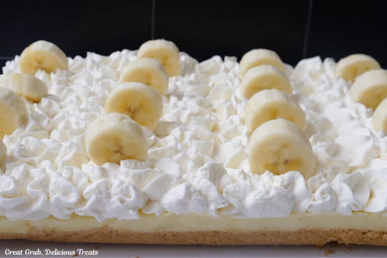 View of Banana Cream Dessert - Great Grub, Delicious Treats